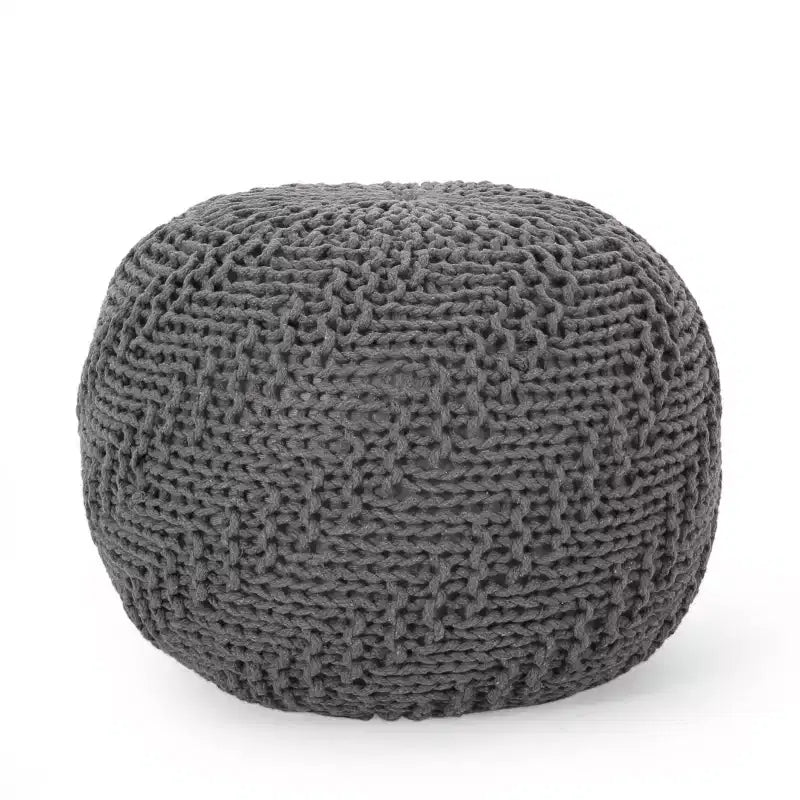 Fauteuil poire tressé Okak, chaise de sol confortable avec remplissage en mousse à mémoire de forme, fauteuil de canapé pour salon, chambre à coucher