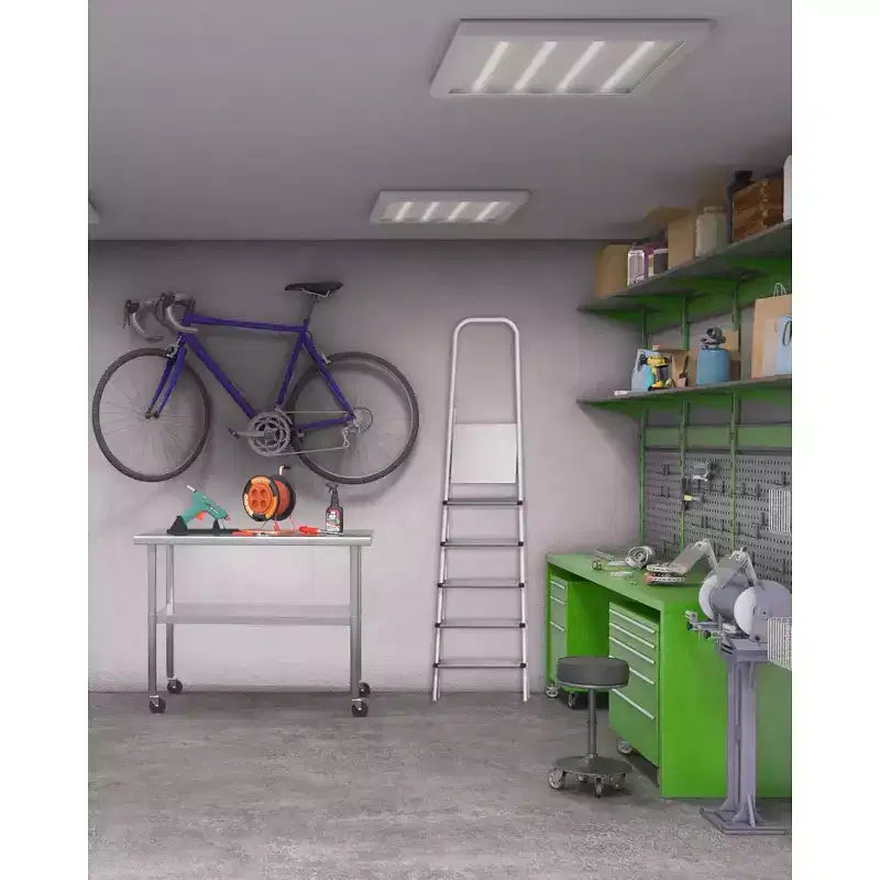 Établi double couche – Avec roulettes/Sans dossier Idéal pour GarageAtelier et Atelier professionnel