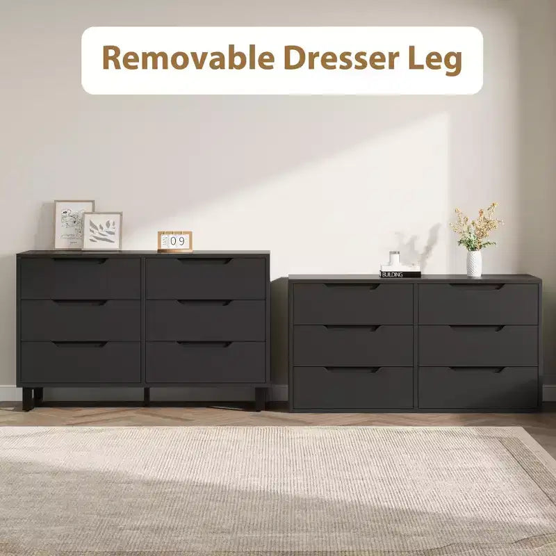 Commode, Tiroir horizontal autonome avec rangement, Armoire de rangement en bois