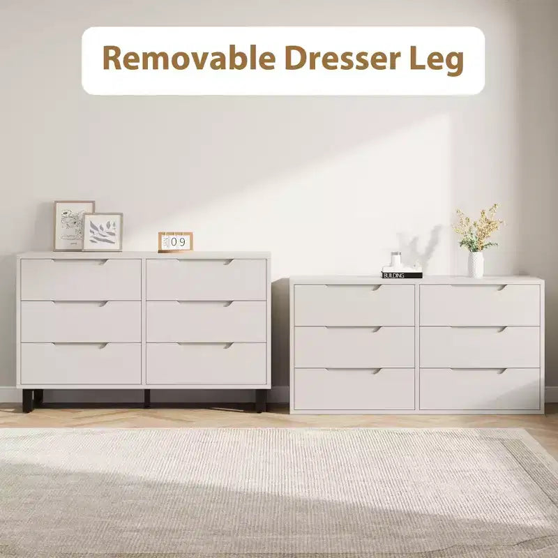 Commode, Tiroir horizontal autonome avec rangement, Armoire de rangement en bois