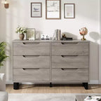 Commode, Tiroir horizontal autonome avec rangement, Armoire de rangement en bois