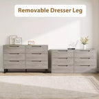 Commode, Tiroir horizontal autonome avec rangement, Armoire de rangement en bois