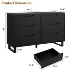 Commode, Tiroir horizontal autonome avec rangement, Armoire de rangement en bois