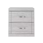 Galano Table de chevet moderne à 2 tiroirs, ensemble de 2, 48 cm L x 41,4 cm P x 51,6 cm H