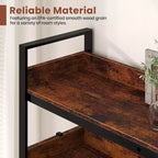 Étagère d'angle en forme de L à 5 niveaux de 65 po, unité de rangement industrielle à 10 étagères ouvertes pour salon, bureau à domicile