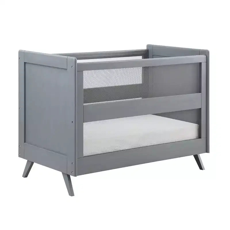 Lit de bébé convertible 3-en-1 en maille respirante BreathableBaby, certifié Greenguard Gold