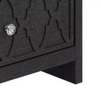 Tables de chevet Galano Modern à 2 tiroirs avec étagère de rangement, lot de 2, 57,9 cm L x 39,9 cm P x 68,1 cm H
