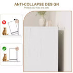 Commode 6 tiroirs en rotin pour chambre à coucher, design monobloc corps et pieds, commode en bois pour couloirs, entrées et dressing, montage facile