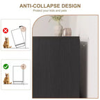 Commode 6 tiroirs en rotin pour chambre à coucher, design monobloc corps et pieds, commode en bois pour couloirs, entrées et dressing, montage facile