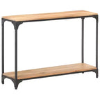 vidaXL Console Table 43.3x11.8x29.5 Solid Acacia Wood