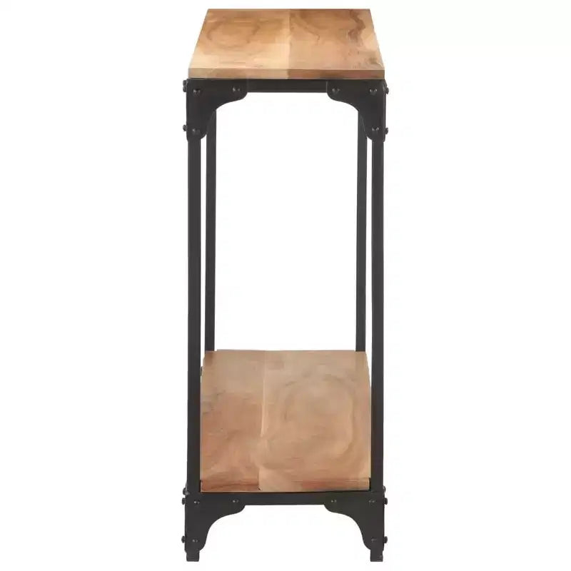 vidaXL Table Console 110x30x75 cm Bois d'Acacia Massif