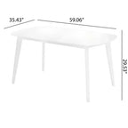 Table à manger ChaletPosh de 150 cm de longueur