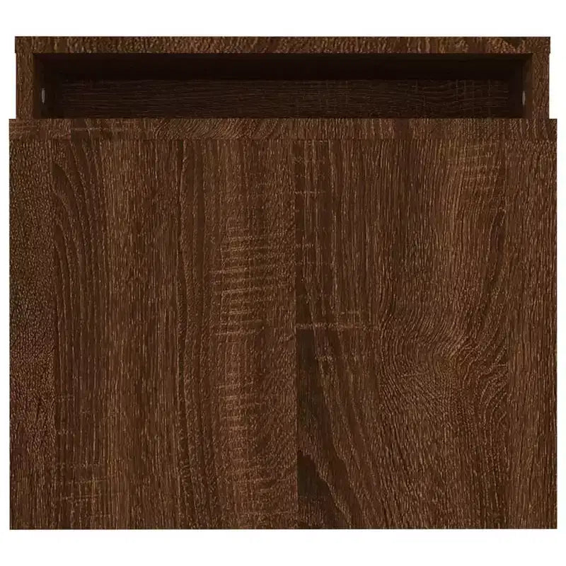 vidaXL Table basse Chêne fumé Bois d'ingénierie Moyen Élégant