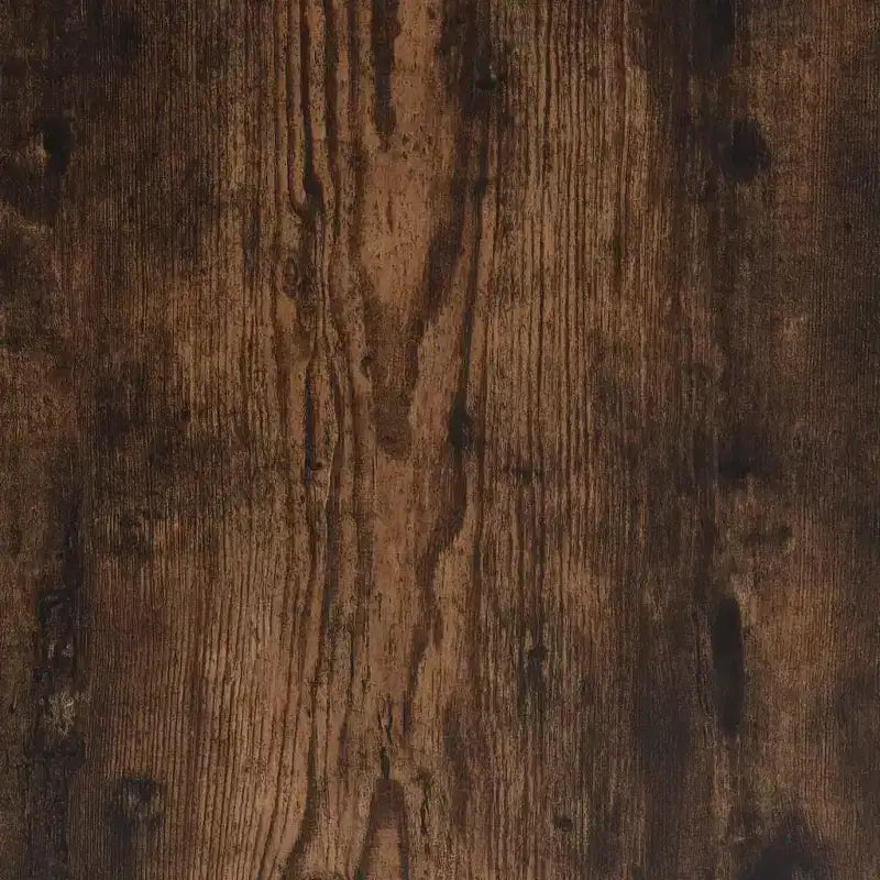 vidaXL Table basse Chêne fumé Bois d'ingénierie Moyen Élégant