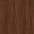 vidaXL Table basse noire en bois d'ingénierie 100x50x45 cm