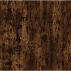 vidaXL Table basse noire en bois d'ingénierie 100x50x45 cm