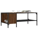 vidaXL Table basse avec support Meuble d'appoint en bois d'ingénierie
