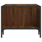 vidaXL Table basse avec support Meuble d'appoint en bois d'ingénierie
