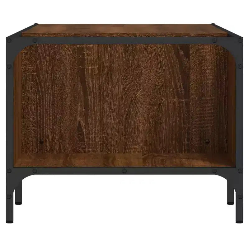 vidaXL Table basse avec support Meuble d'appoint en bois d'ingénierie
