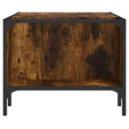 vidaXL Table basse avec support Meuble d'appoint en bois d'ingénierie