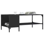 vidaXL Table basse avec support Meuble d'appoint en bois d'ingénierie