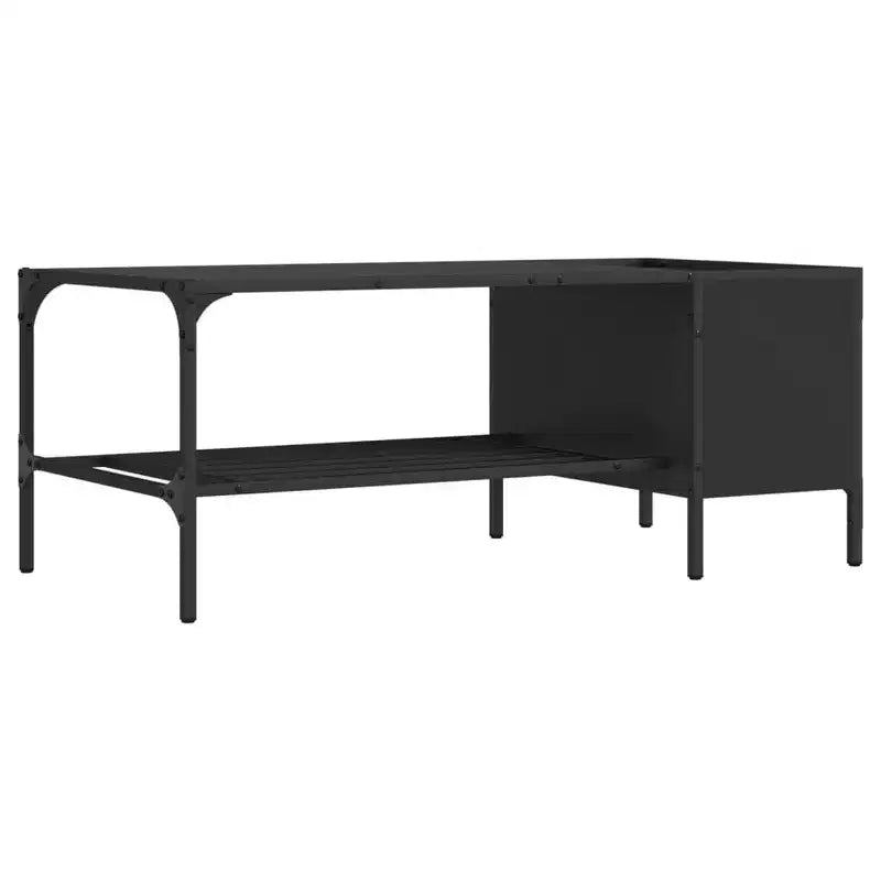 vidaXL Table basse avec support Meuble d'appoint en bois d'ingénierie