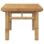 vidaXL Table Basse d'Appoint Salon Chambre Couloir Bureau Meuble Bambou - 43,3 x 21,7 x 13,8