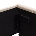 Lit plateforme rembourré Queen Size Luxystar avec vérin hydraulique et rangement