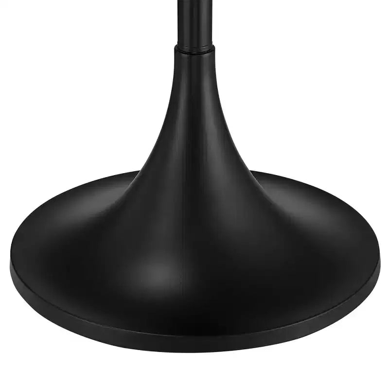 Table d'appoint Studio 55D Studio 55 Mesita 24, plateau en marbre noir avec base noire