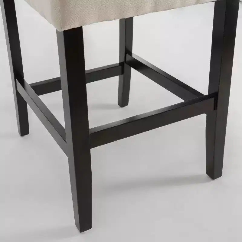 MAYEERTY Lot de 2 tabourets de bar Zuma KD, hauteur de bar, design détachable, sièges de bar de cuisine