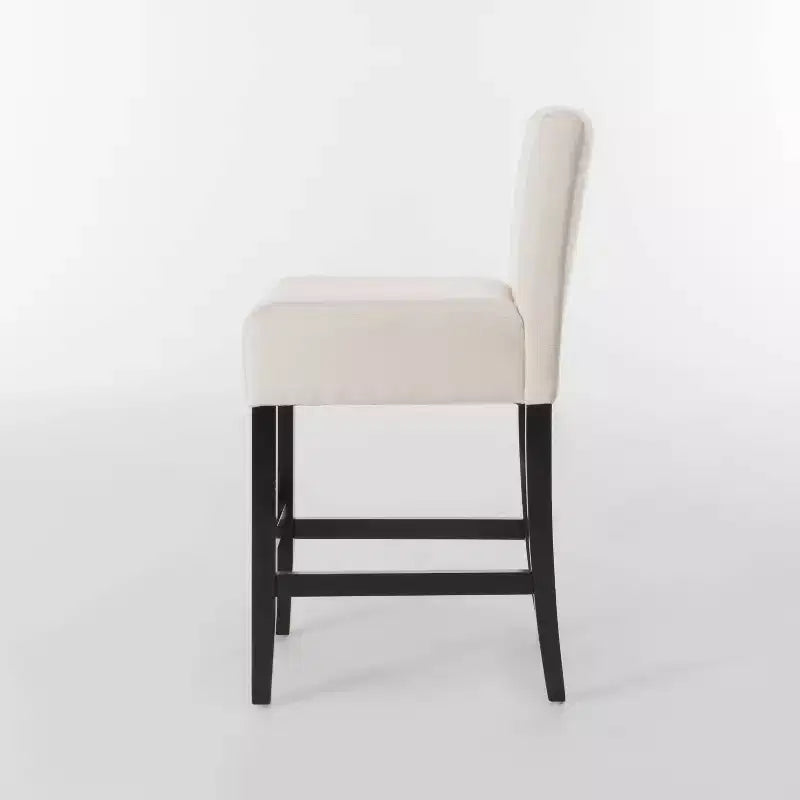 MAYEERTY Lot de 2 tabourets de bar Zuma KD, hauteur de bar, design détachable, sièges de bar de cuisine