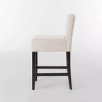 MAYEERTY Lot de 2 tabourets de bar Zuma KD, hauteur de bar, design détachable, sièges de bar de cuisine