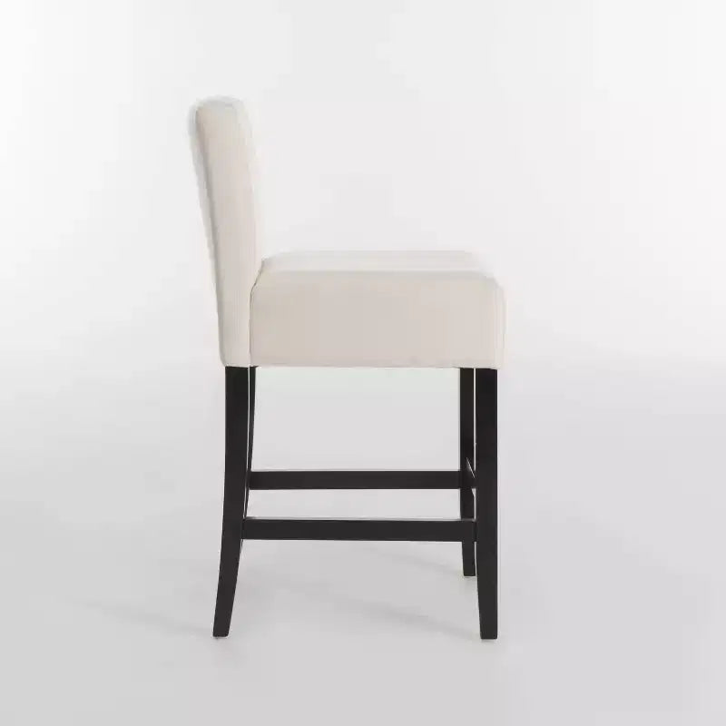 MAYEERTY Lot de 2 tabourets de bar Zuma KD, hauteur de bar, design détachable, sièges de bar de cuisine