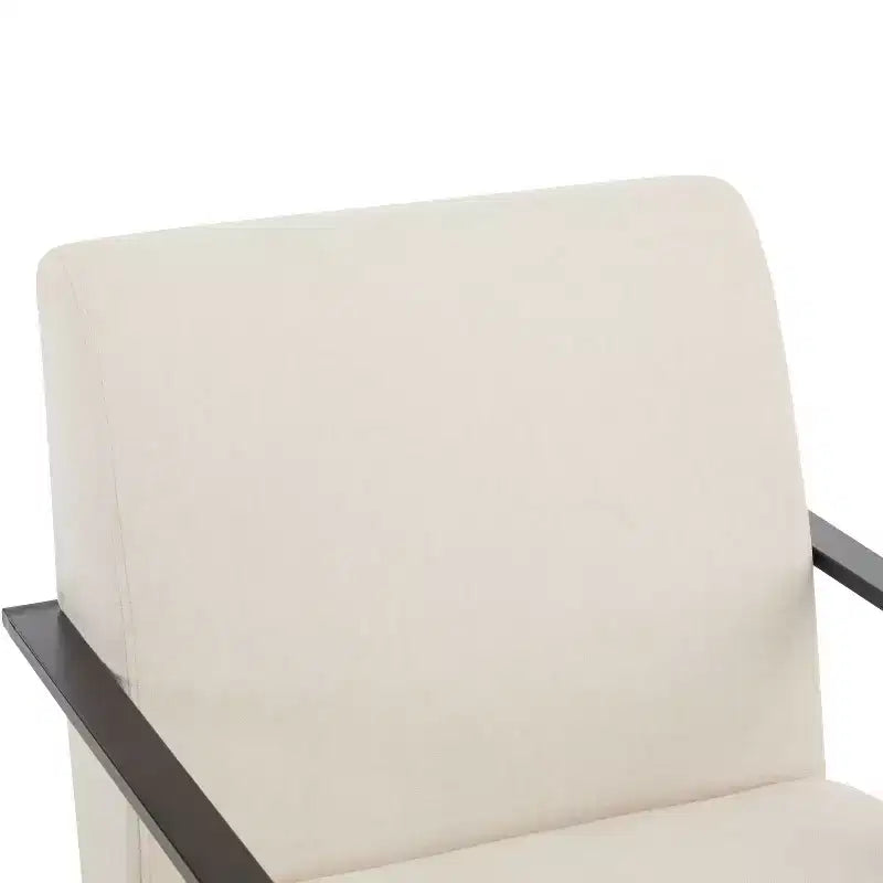 MAYEERTY Lot de 2 chaises longues modernes 67 cm, revêtement en polyester, cadre en métal robuste, coussins confortables, salon, chambre, bureau, gris bleu