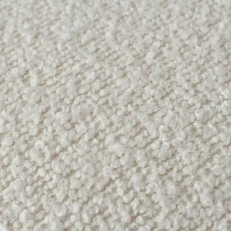 Lot de 2 chaises de salle à manger tapissées Boucle, chaises de cuisine modernes et confortables avec dossier incurvé et pieds en métal - Panipeachy