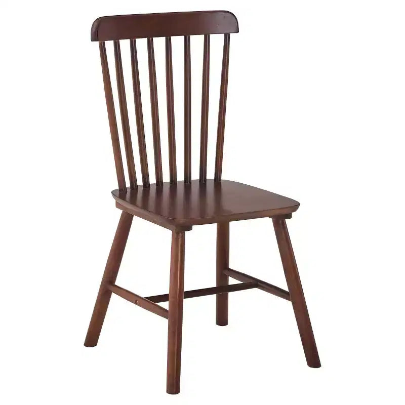 Lot de 4 chaises de salle à manger en bois massif de style campagnard avec dossier haut, chaises d'appoint vintage pour la cuisine, la salle à manger ou le salon-Panipeachy