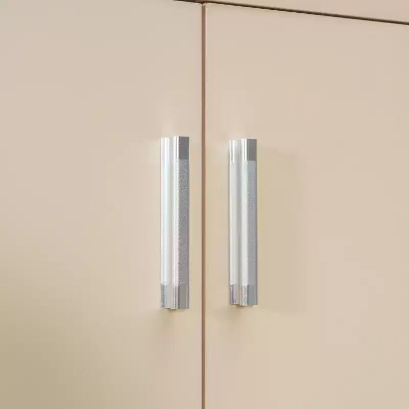 Lit de repos double capitonné Luxystar avec étagères de rangement, armoires, lumières LED et lit gigogne relevable.