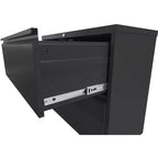 Meuble de classement vertical à 5 tiroirs avec serrure, armoire de classement métallique verrouillable pour bureau à domicile, armoire de rangement de dossiers pour format A4/Lettre/Légal