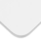 Costway Plateau de Table Monobloc 48 x 24 avec Coins Arrondis Sûrs pour Bureau à Domicile DIY Noir/Naturel/Marron Rustique/Blanc/Gris