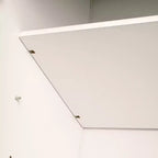 Meuble de rangement autoportant avec porte en verre arquée de 180 cm de haut pour cuisine, salle à manger ou salon - Panipeachy