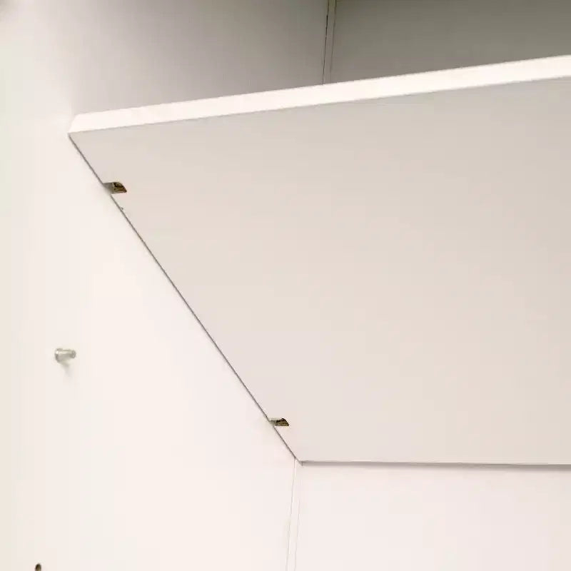 Meuble de rangement autoportant avec porte en verre arquée de 180 cm de haut pour cuisine, salle à manger ou salon - Panipeachy