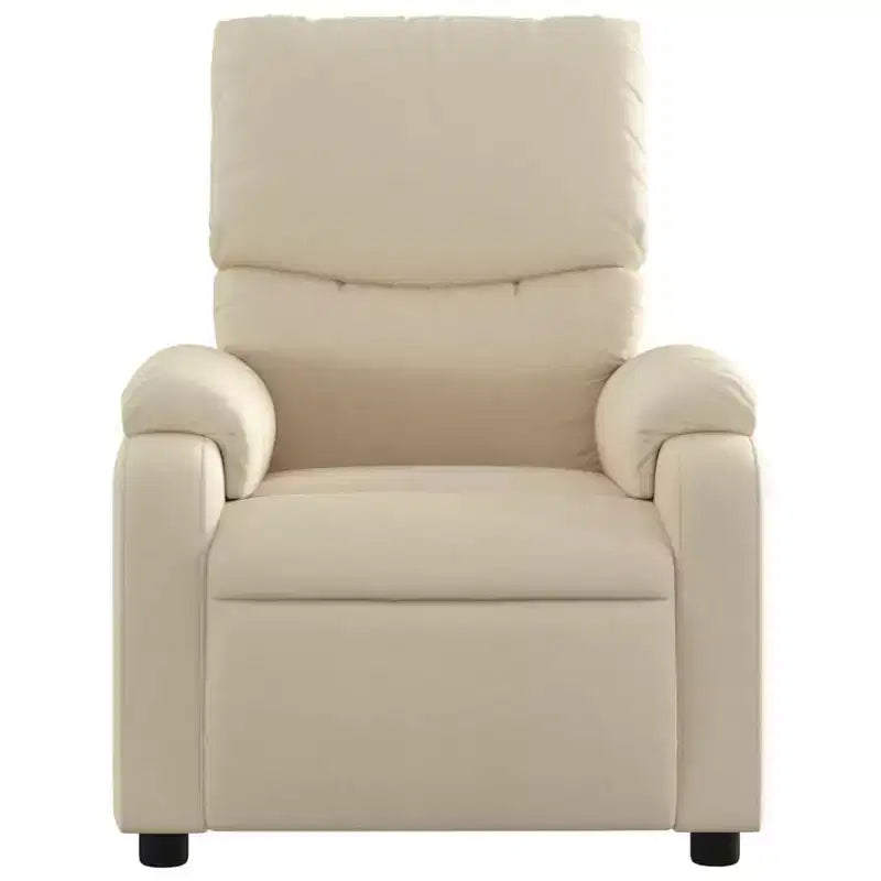 vidaXL Fauteuil de massage électrique Tissu, métal, contreplaqué