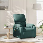 vidaXL Fauteuil de massage électrique Tissu, métal, contreplaqué