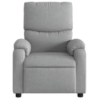 vidaXL Fauteuil de massage électrique Tissu, métal, contreplaqué