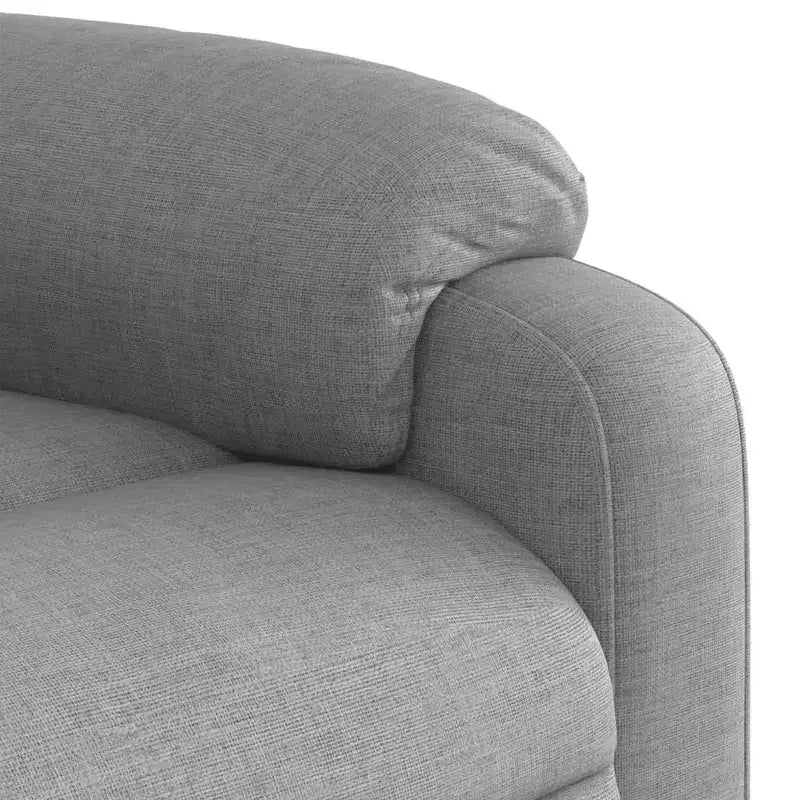 vidaXL Fauteuil de massage électrique Tissu, métal, contreplaqué