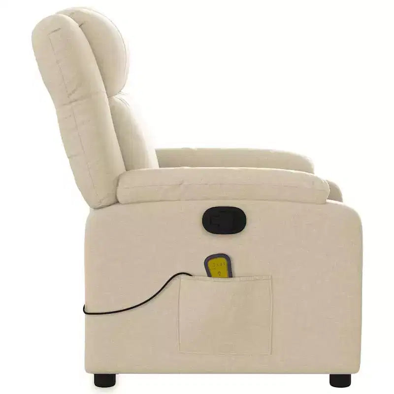 Fauteuil inclinable de massage électrique relevable vidaXL