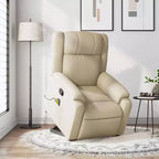 Fauteuil inclinable de massage électrique relevable vidaXL