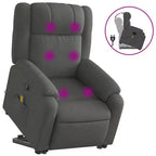 Fauteuil inclinable de massage électrique relevable vidaXL