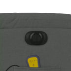 Fauteuil inclinable de massage électrique relevable vidaXL