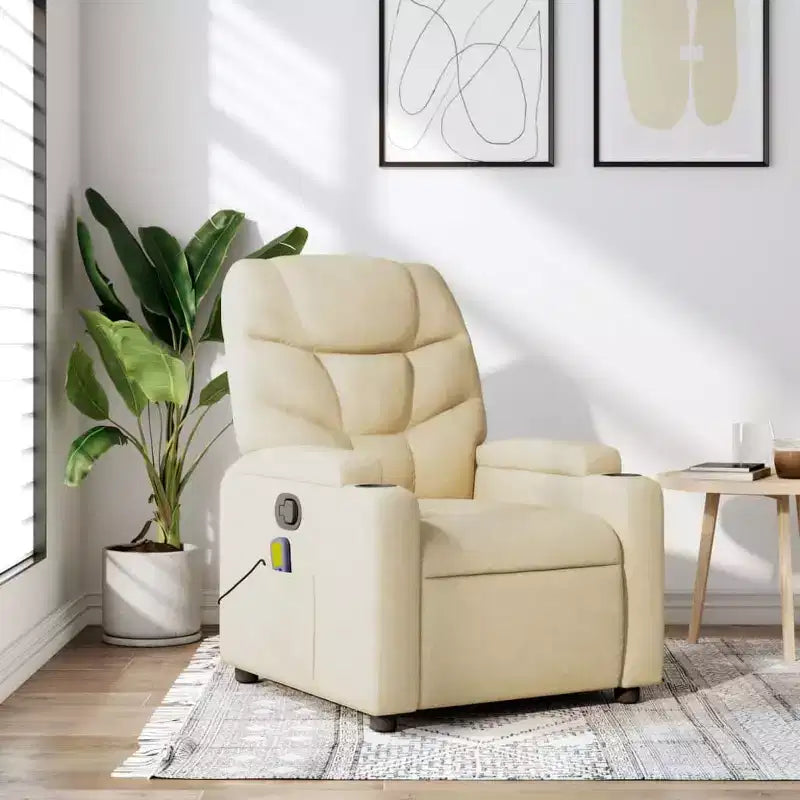 vidaXL Fauteuil inclinable de massage électrique